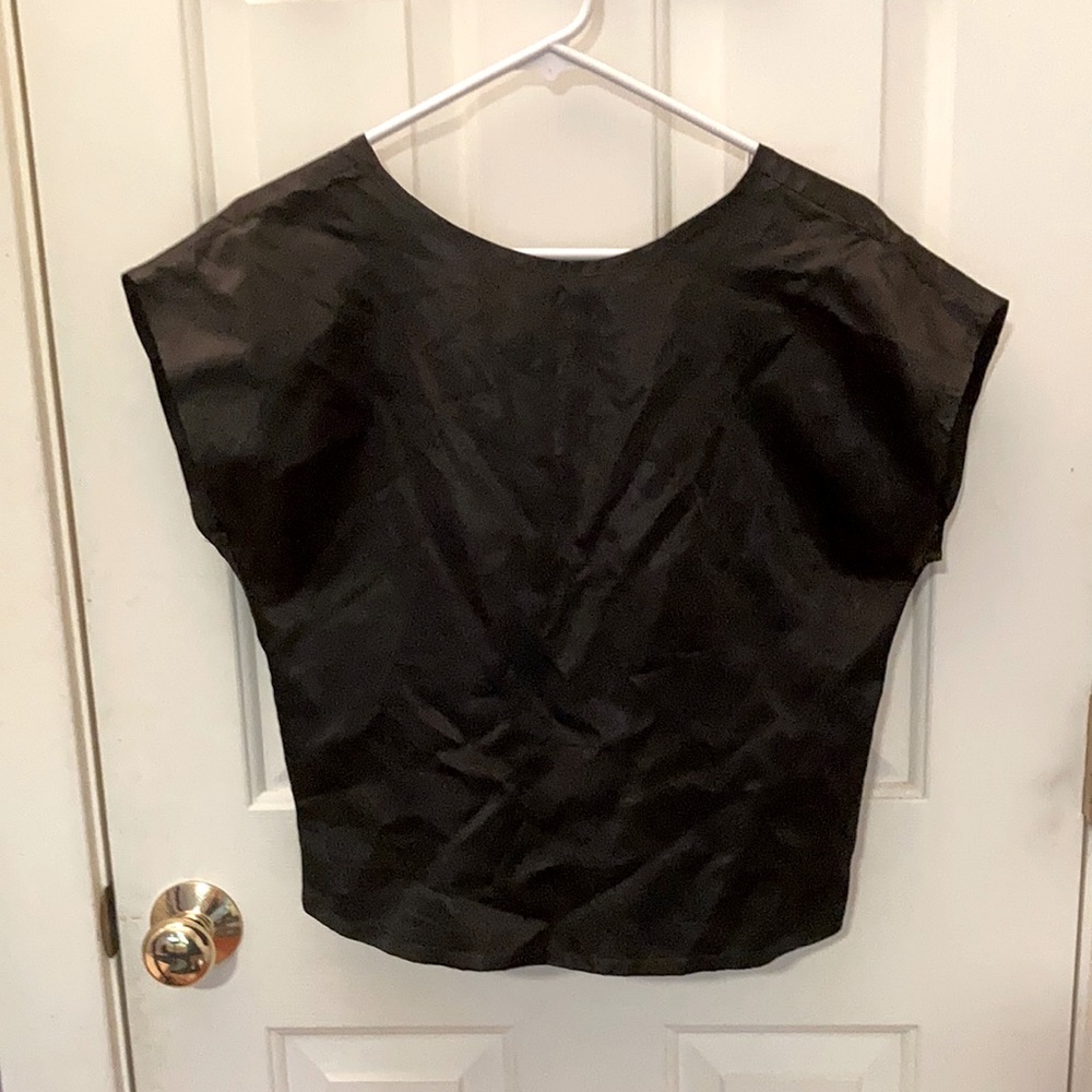 Designer Vintage Black Top